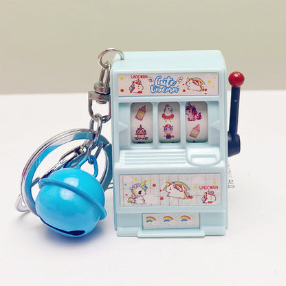 Slot Machine Keychain – Fun Novelty Accessory