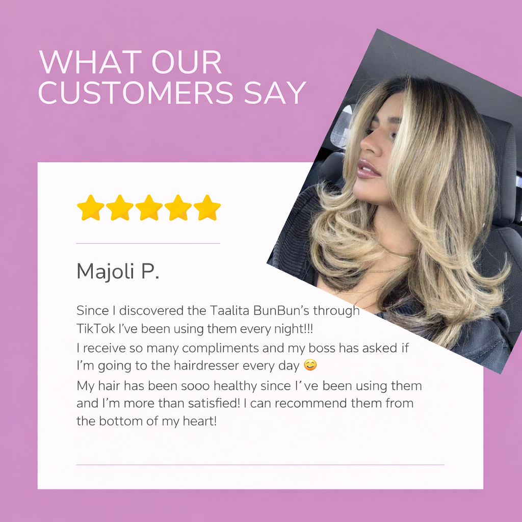 (Buy 1, Get 1 Free) BunBun Curlers – No Heat, Nourishing, and Perfect for a Salon-Quality Look at Home!