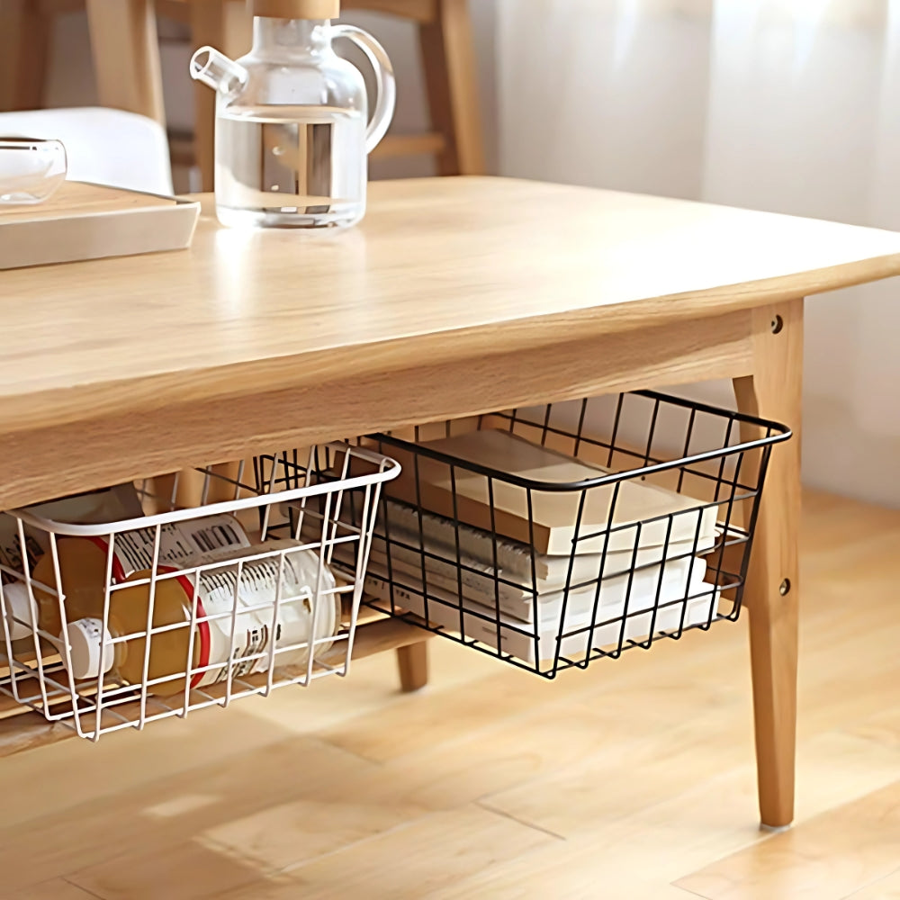 Stylish Iron Storage Basket for Organized Living