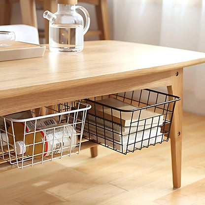 Stylish Iron Storage Basket for Organized Living