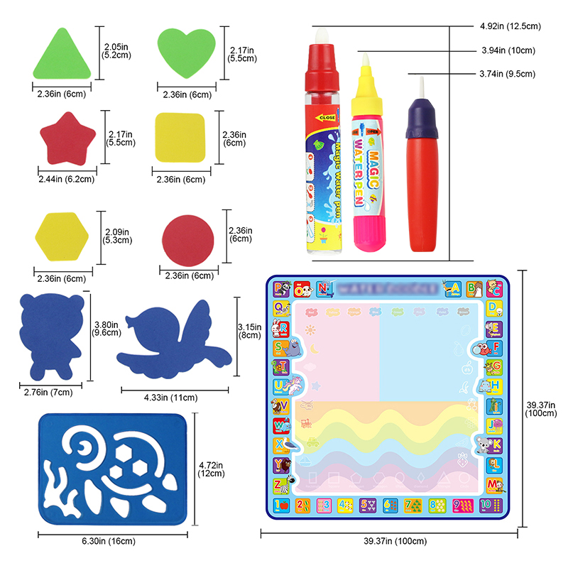 AquaArt Magic Drawing Pad for Endless Creativity