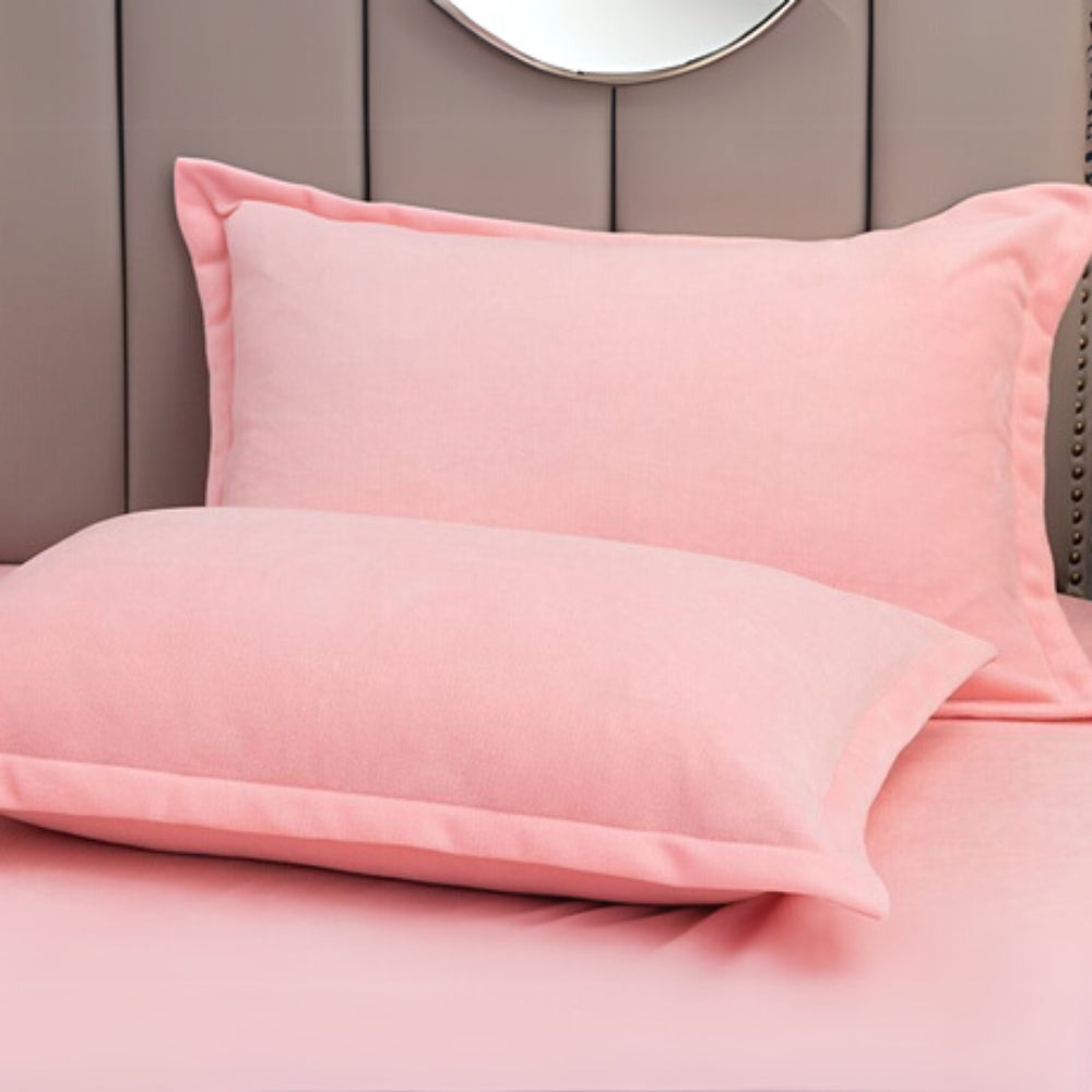 Luxurious Fleece Pillowcase Set for Ultimate Comfort