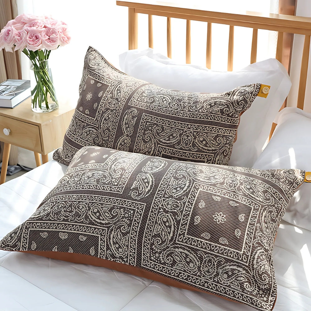 Classic Elegance Cotton Pillowcase Duo