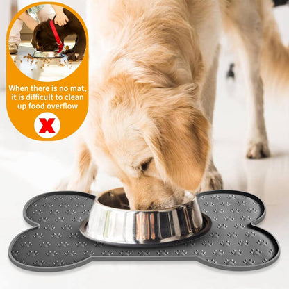 Paw-Friendly Silicone Feeding Mat for Mess-Free Meals