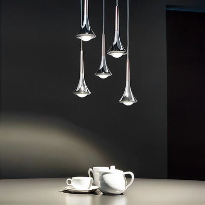 Sculptural Pendant Light for Elegant Interior Illumination