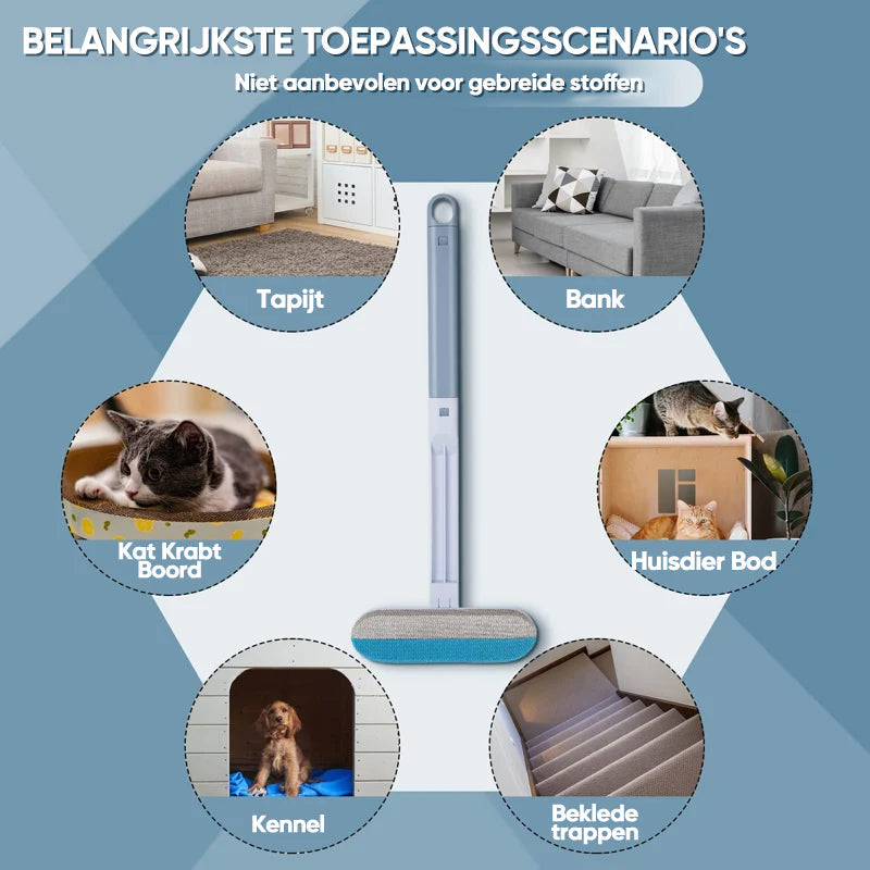 Multi-Functional Brush for Clean Hair – Quickly Removes Dust