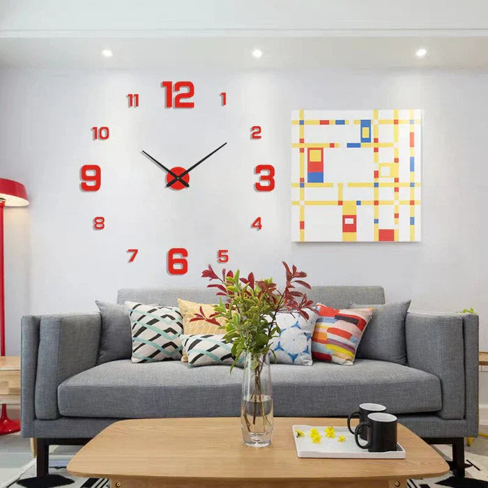 Silent Analog Wall Clock - Modern Decor for Any Space