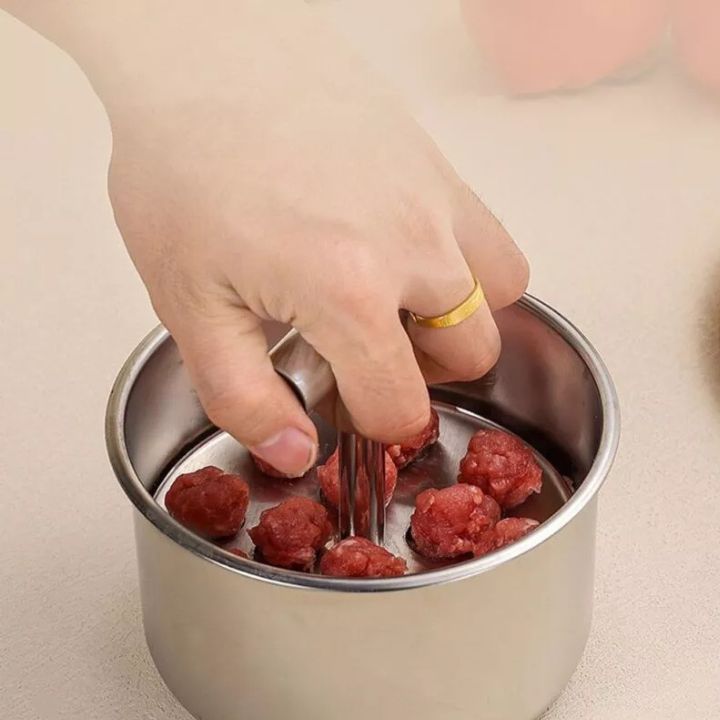 Stainless Steel Meatball Maker for Perfectly Shaped Balls