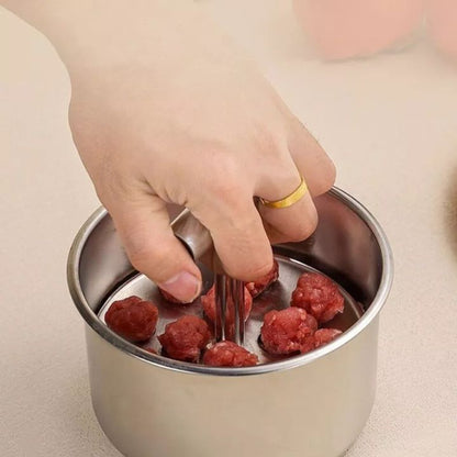 Stainless Steel Meatball Maker for Perfectly Shaped Balls