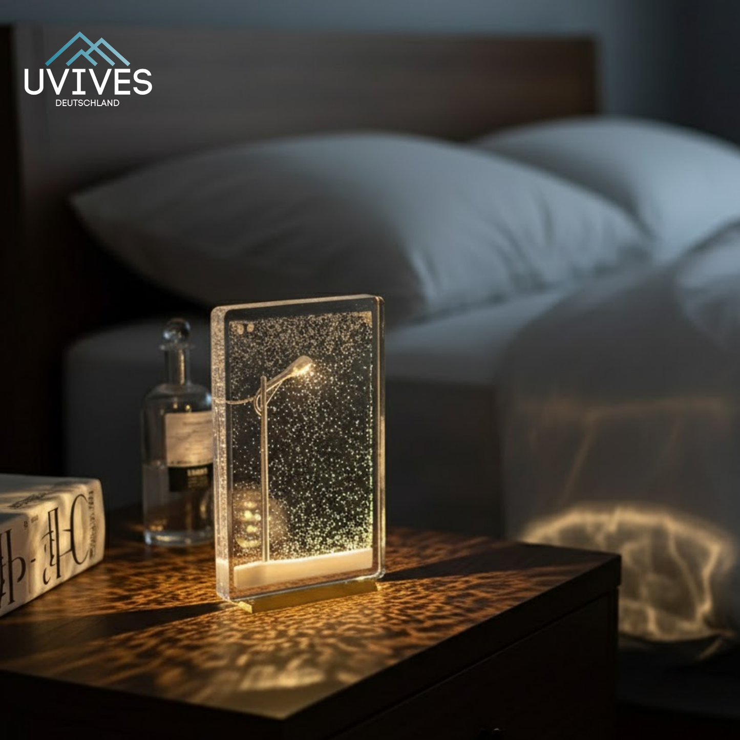 Winter Magic Snow Lamp for Cold Nights