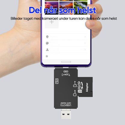 Compact Memory Card Reader for Fast Transfers