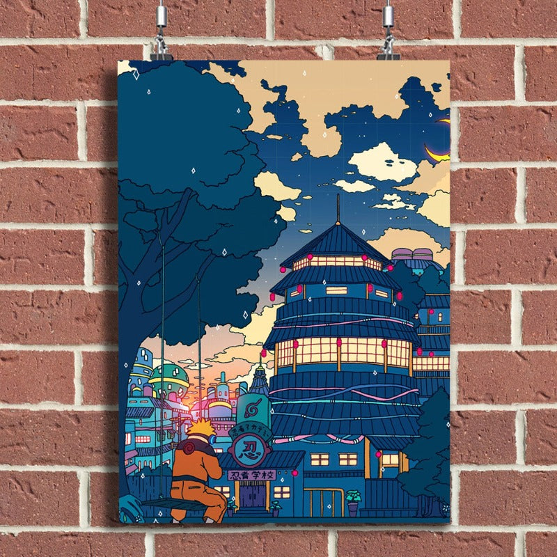 Canvas Art Print - Anima Building Design for Wall Decor