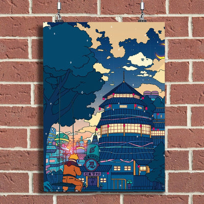 Canvas Art Print - Anima Building Design for Wall Decor