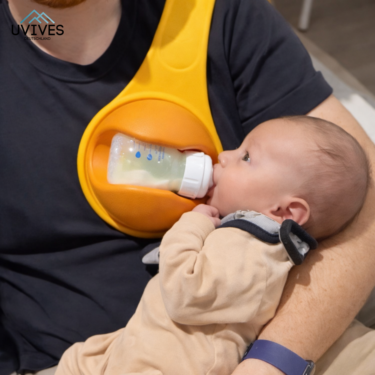 Hands-Free Baby Feeding Solution for Complete Arm Relief