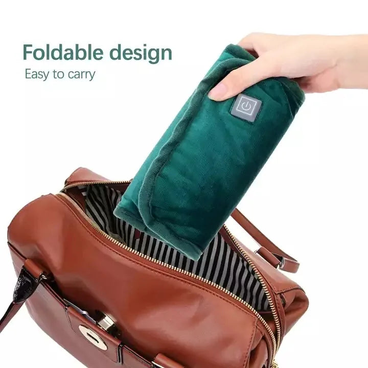 Compact Electric Hand Warmer & Heat Pad