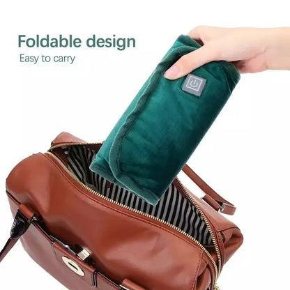 Compact Electric Hand Warmer & Heat Pad