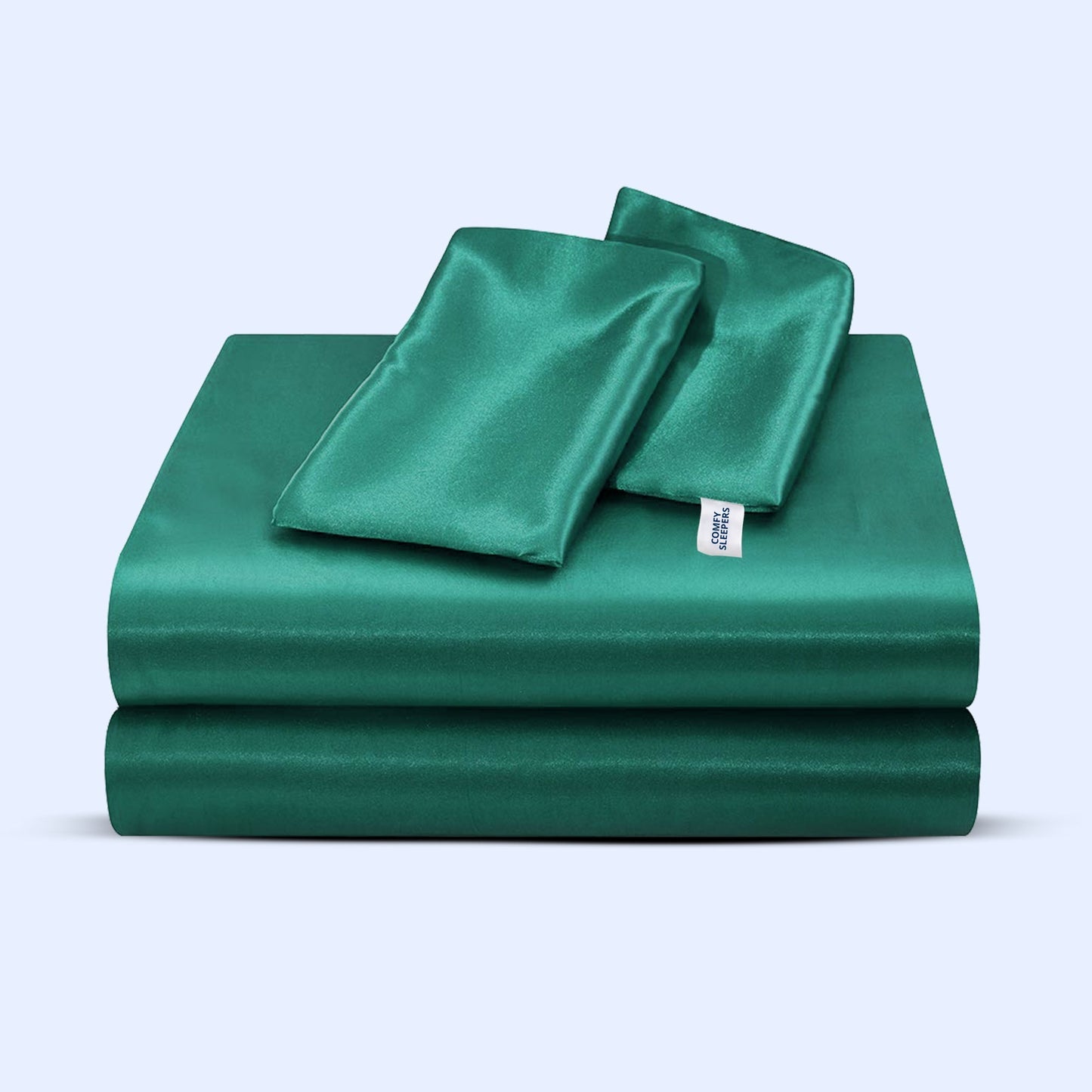 Cooling Bed Sheet Set with Silver Ion Infusion for Enhanced Comfort