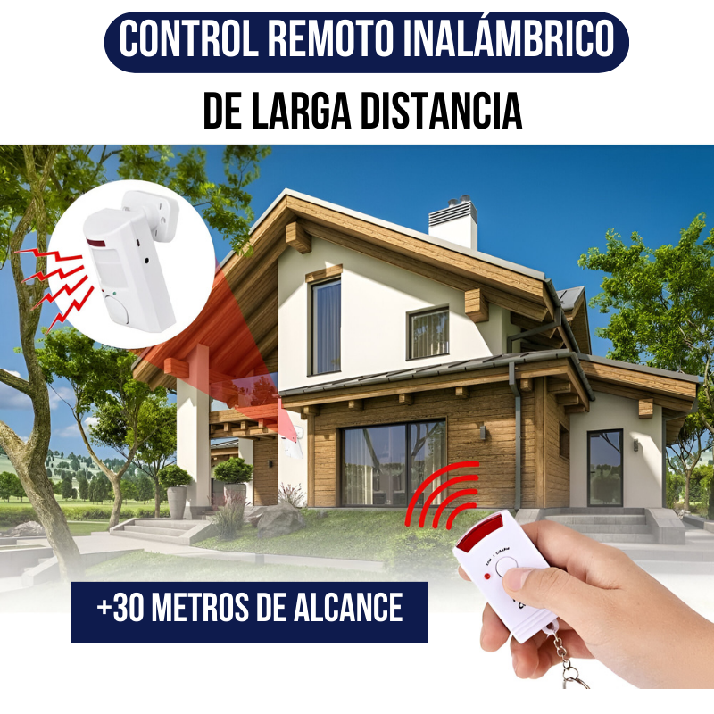Wireless Motion Detection and Alarm System - MotionGuard Elite