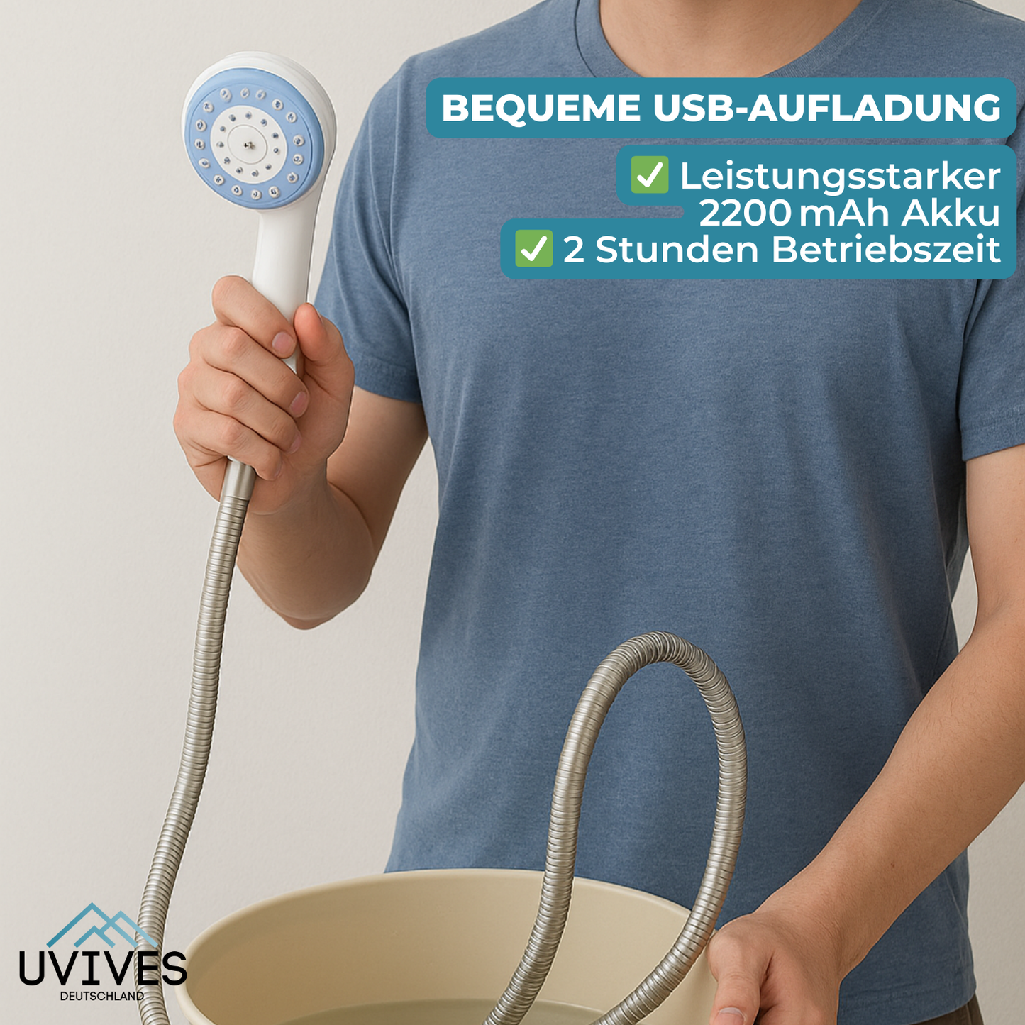 Portable Camp Shower – Enjoy Home-like Showering Anywhere