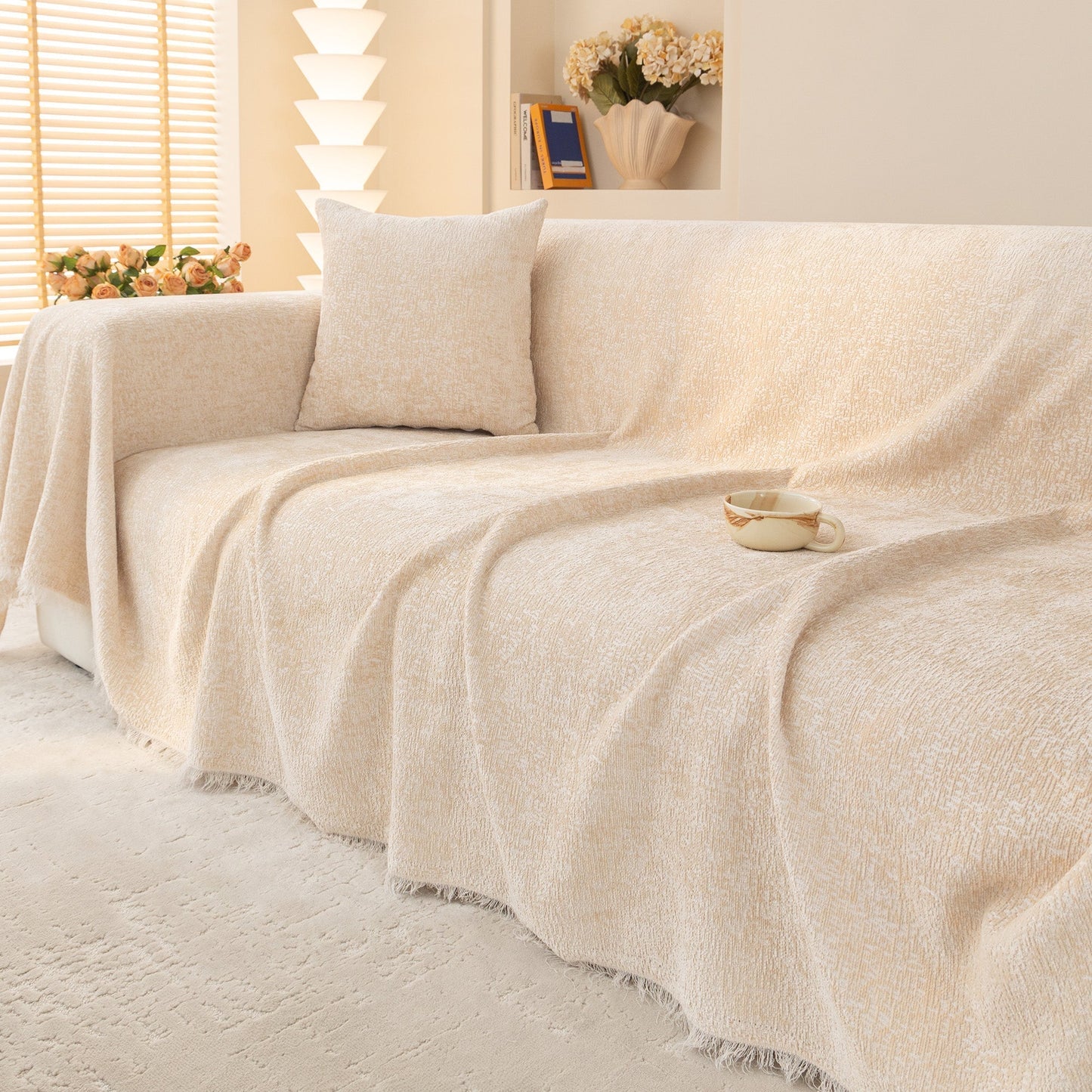 Lightweight Protective Throw Cover for All Types of Sofas