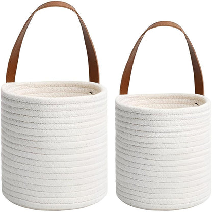 Eco-Friendly Hanging Baskets | Set of 2 for Versatile Use