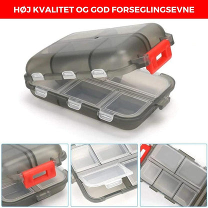 Compact Pill Organizer with 10 Compartments
