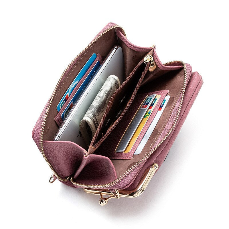 Compact Multi-Pocket Crossbody Bag for Everyday Use