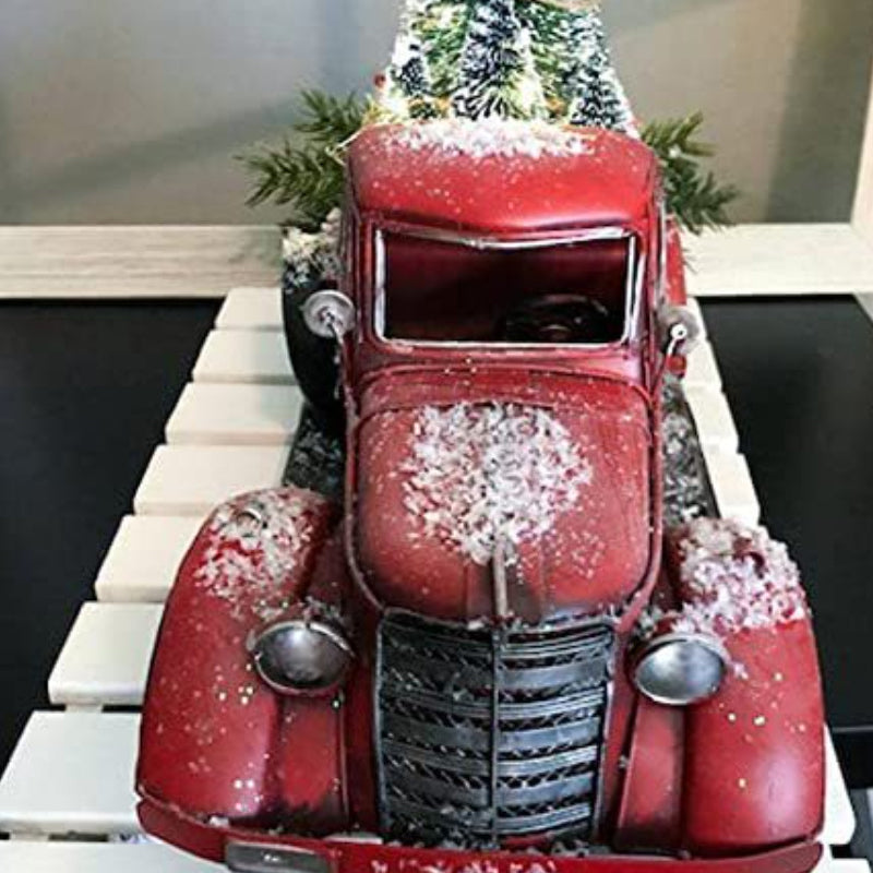 Charming Rustic Christmas Truck Decoration