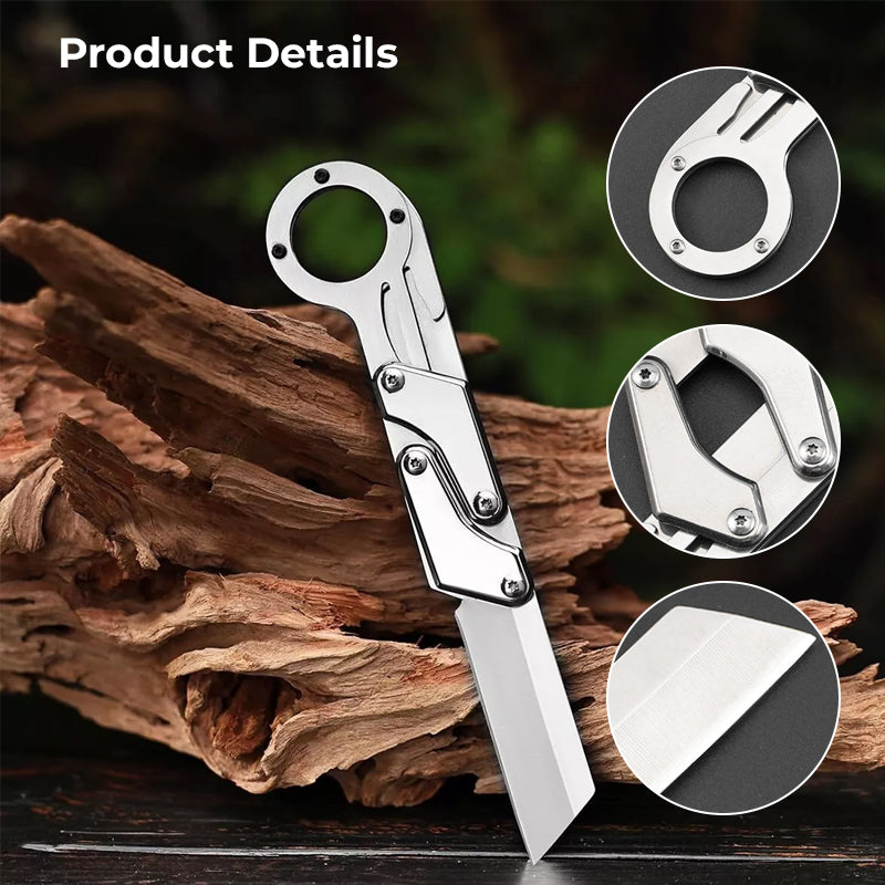 Versatile Folding Utility Knife for Outdoor Adventures
