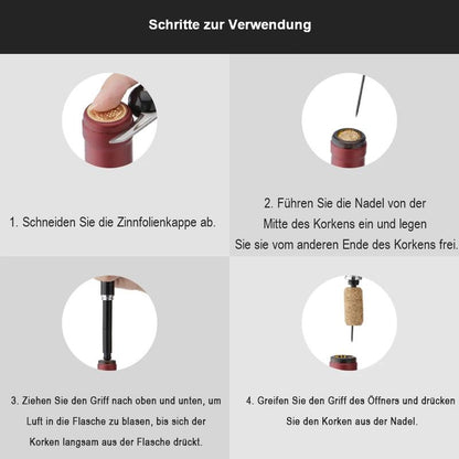Wine Opener with Air Pump Mechanism