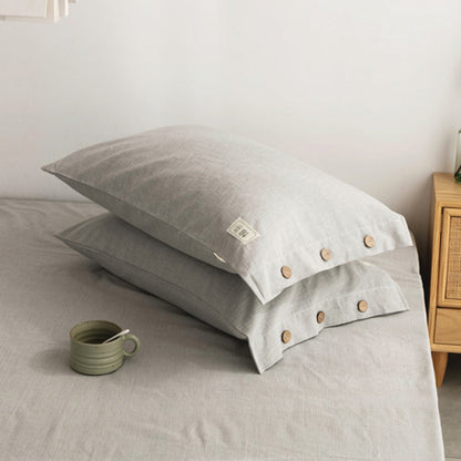 Premium Organic Cotton Pillowcases - Set of Two
