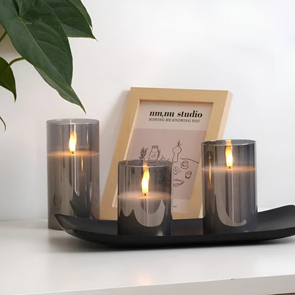 LED Candle with Timer and Remote Control - 3D Effect, Flameless