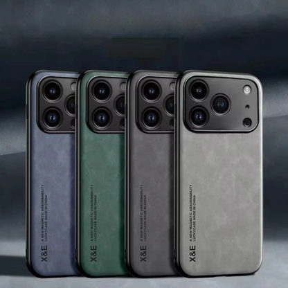 Premium Magnetic Leather Phone Case for Ultimate Protection
