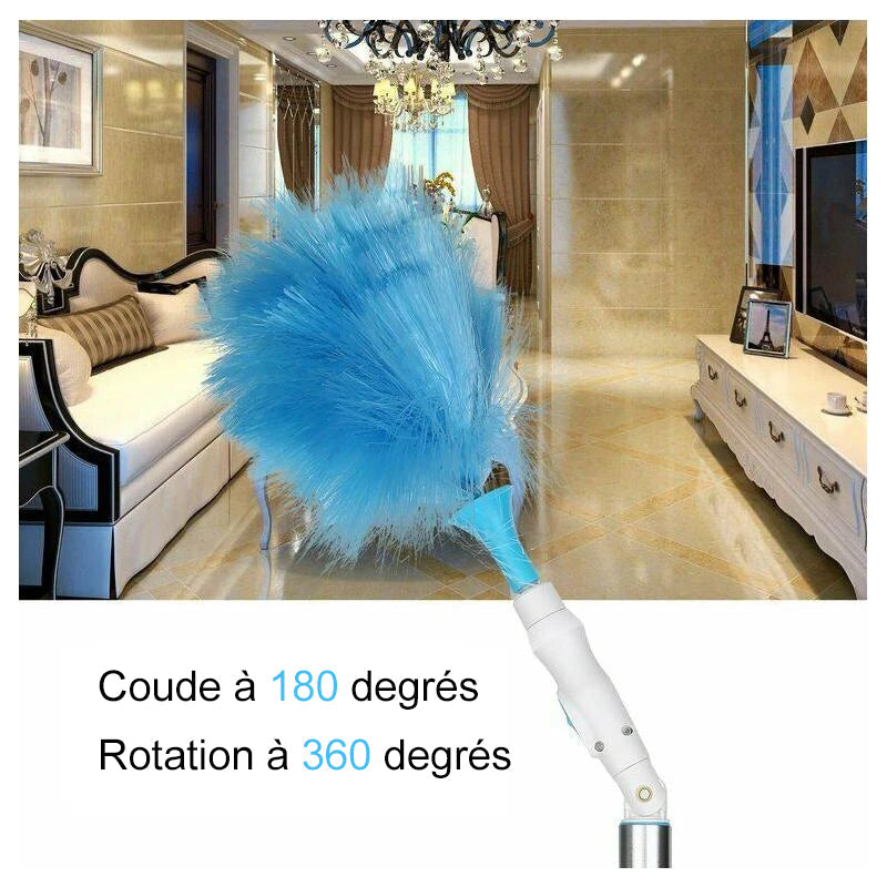 Adjustable Electric Duster with 360° Rotating Head