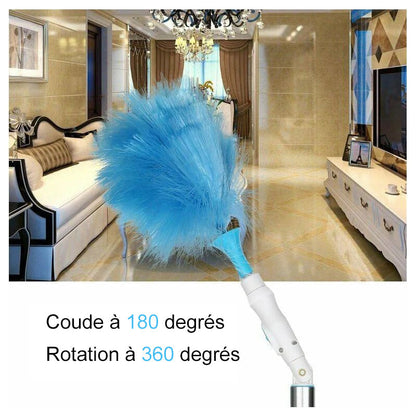 Adjustable Electric Duster with 360° Rotating Head