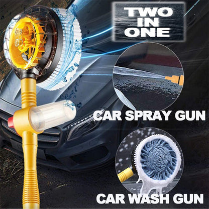 Revolutionary 360° Car Cleaning Brush with Extension Handle