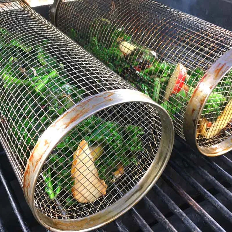 Grill Basket for BBQ Cooking