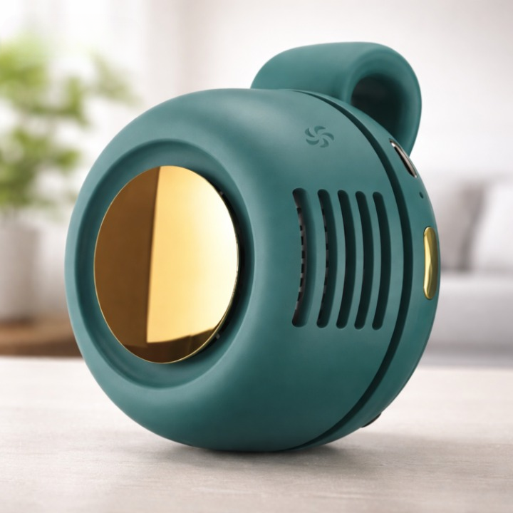 Compact 360° Clip Fan – Whisper-Quiet and Travel-Friendly