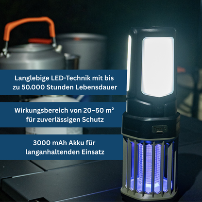 Mosquito Shield LED Lantern: Dual-Function Comfort