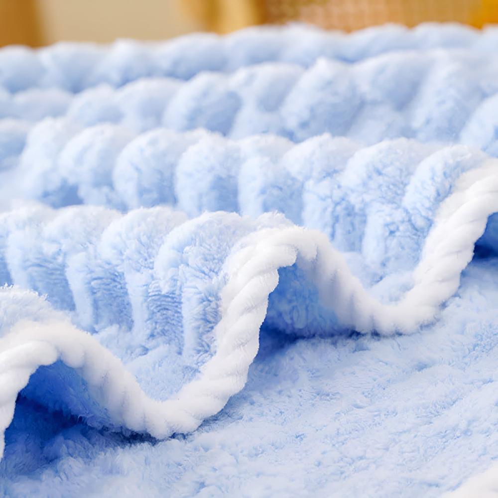 Luxurious Fleece Bath Towel Set - 2 Piece Collection