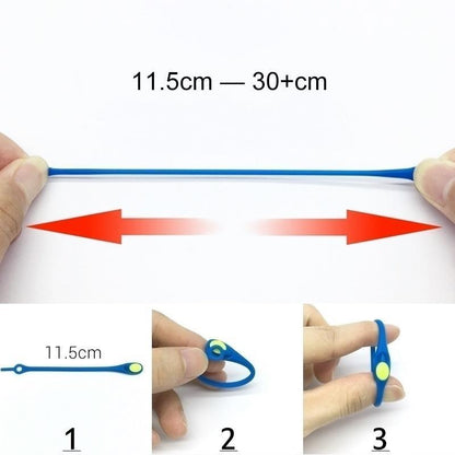 Waterproof Silicone Shoelaces - Buy 3, Get 3 Free [Last Day Sale]