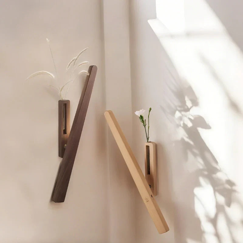 Wall Lights with Decorative Vase and Rotatable Design