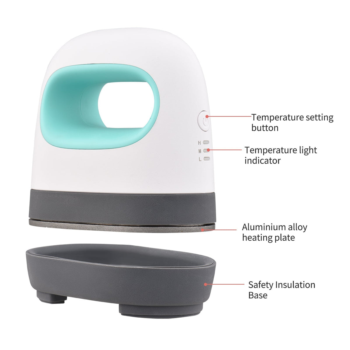 Compact Heat Press for Easy T-Shirt Printing