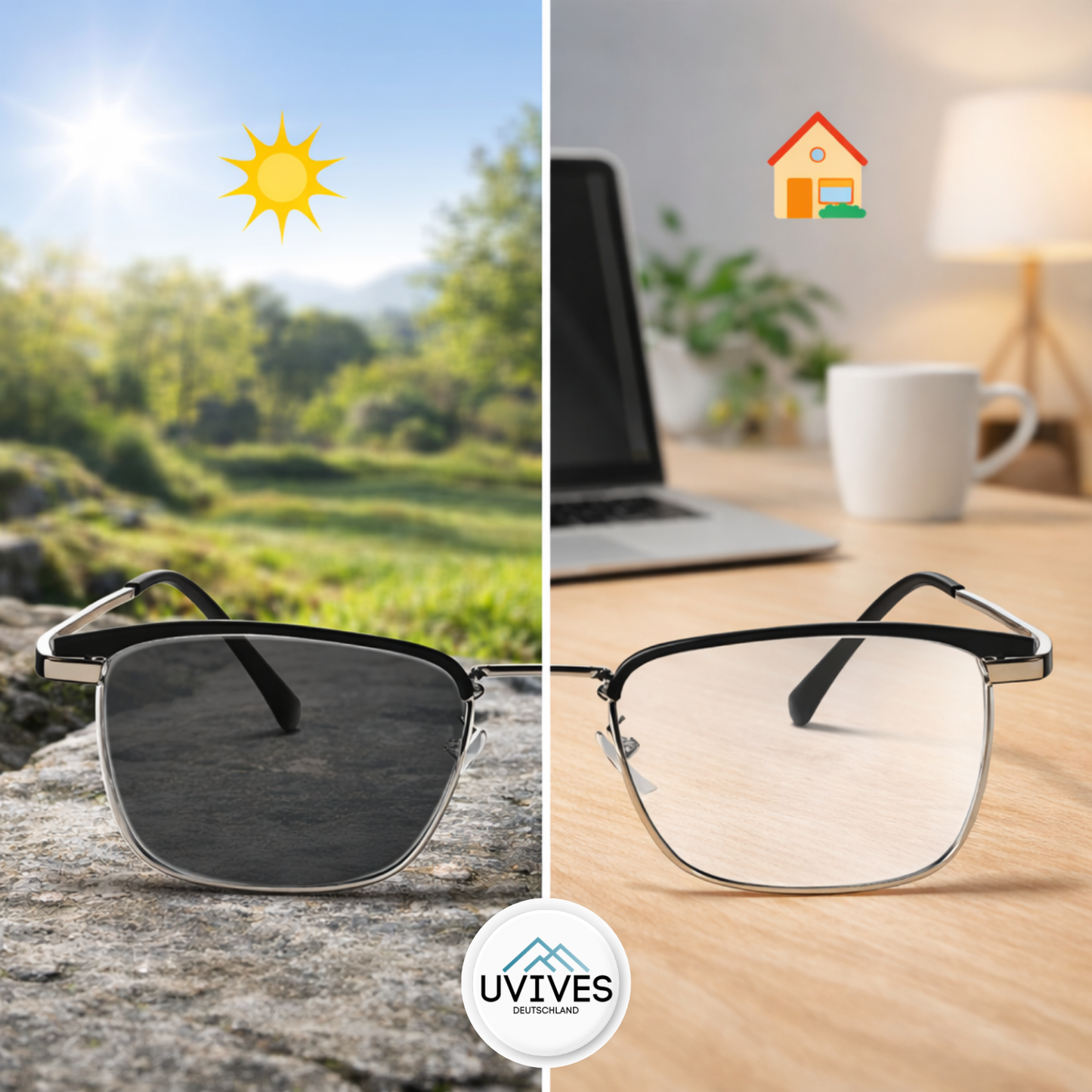 All-Day Clarity Glasses with Autofocus Technology