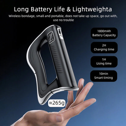 Electric Muscle Scraper with Heat, Vibration & Rechargeable Battery