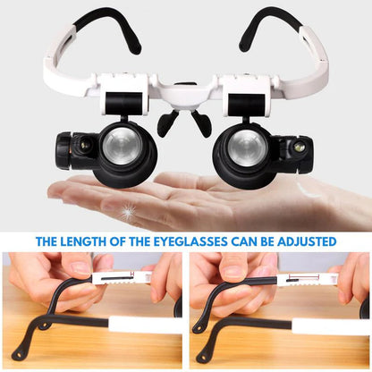 Magnifying Glass with 8x, 15x, and 23x Magnification