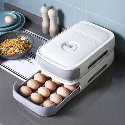 Space-Saving Storage Solution for Fresh Eggs