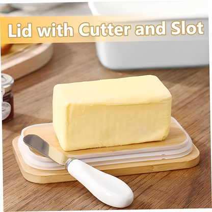 Effortless Butter Slicing Storage Solution