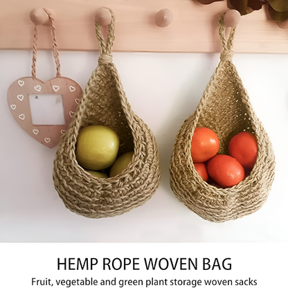 Stylish Eco-Friendly Hanging Storage Basket