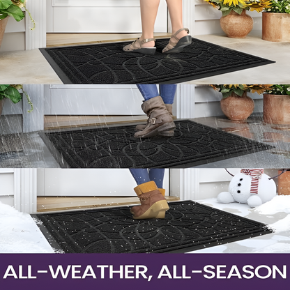 Elegant Mandala-Inspired Entryway Mat